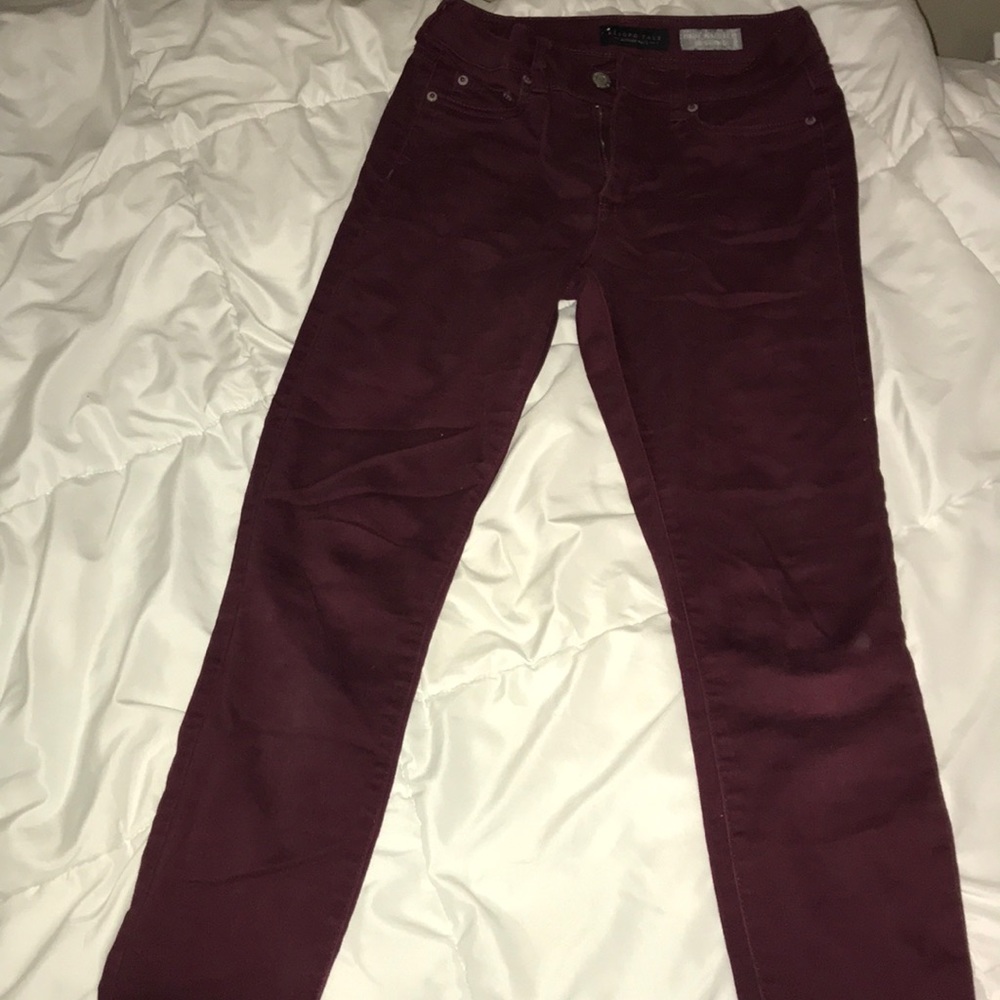 Aeropostale Maroon Jeans